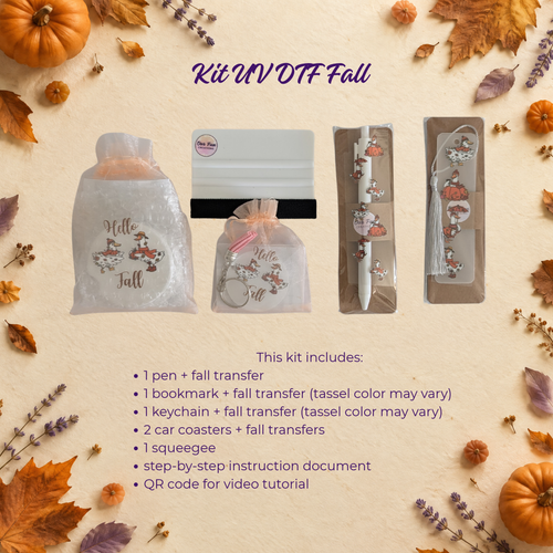 Kit UV DTF Fall (with car coasters)